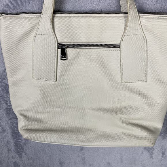 Lug Alto Matte Luxe Bag Purse Pebble IcePop Travel Carry On Handbag Tote Ivory - Picture 7 of 10